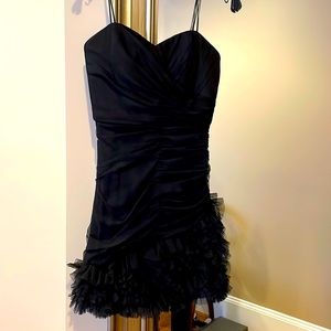 Strapless cocktail dress